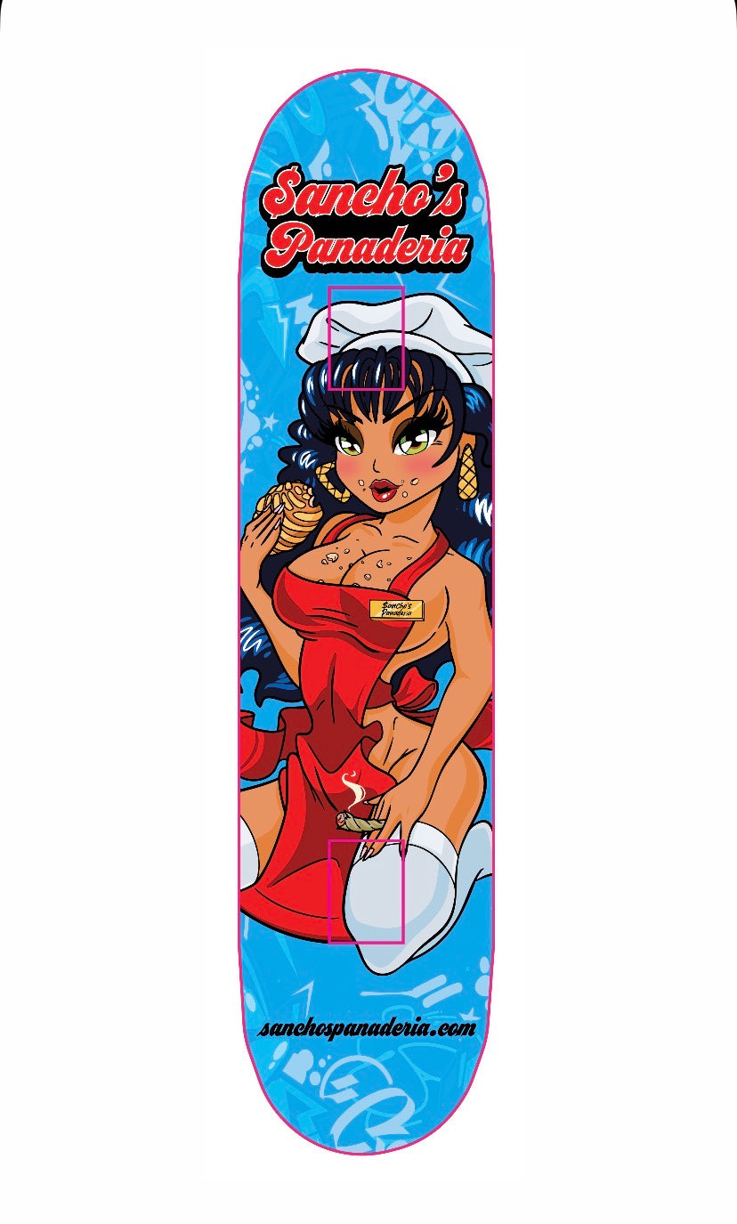 Sancho’s Panaderia Skateboard Deck