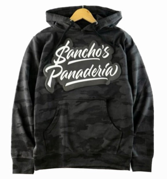 Sancho's Panaderia Gray Army Hoodie