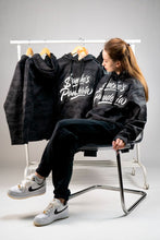 Load image into Gallery viewer, Sancho&#39;s Panaderia Gray Army Hoodie
