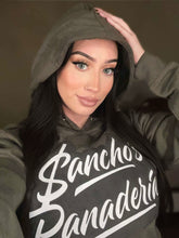 Load image into Gallery viewer, Sancho&#39;s Panaderia Army Green Hoodie
